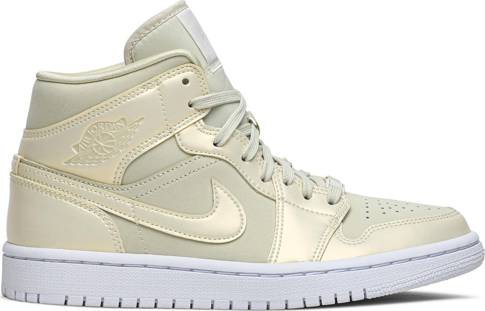 Wmns Air Jordan 1 Mid Lemon Yellow