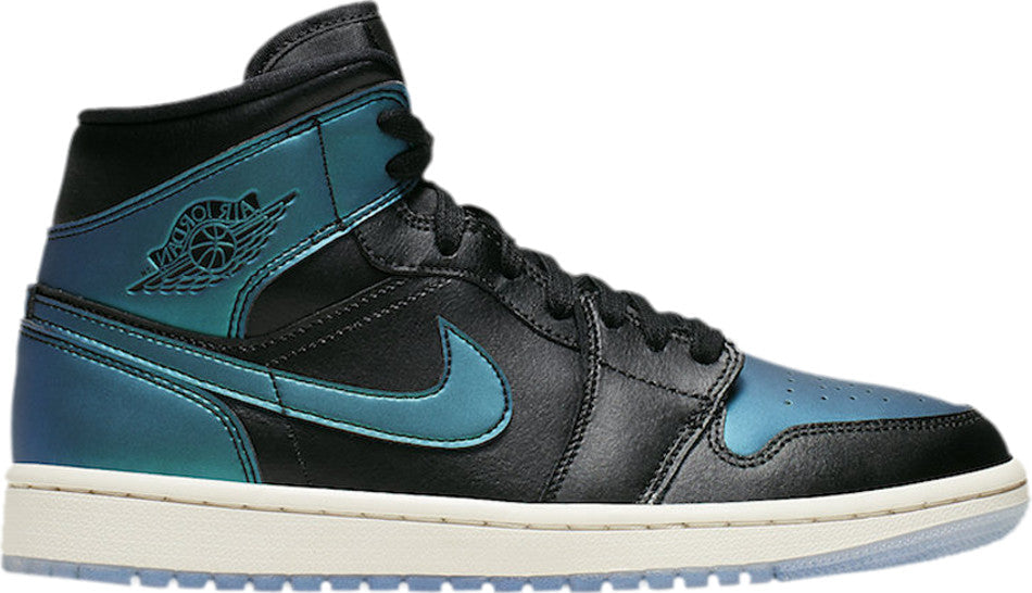 Wmns Air Jordan 1 Mid Metallic Turquoise