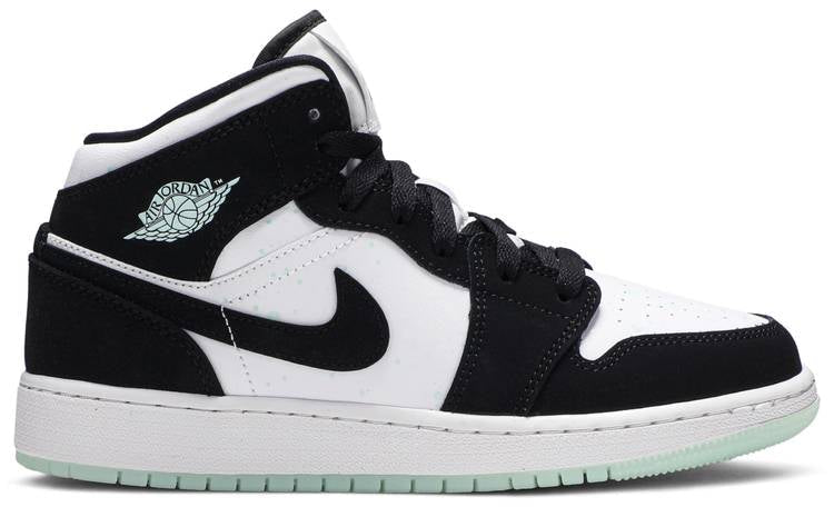 Air Jordan 1 Mid SE GS Glow in the Dark Panda