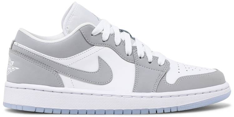 Air Jordan 1 Low White Wolf Grey