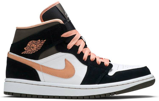 Wmns Air Jordan 1 Mid SE Peach Mocha